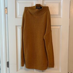Old Navy Mustard Cowl Neck Sweater